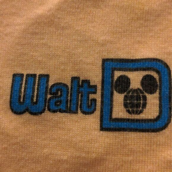 Walt Disney World Minnie mouse Rare vintage 1978 peach‎ t-shirt size 8-10Y - Picture 6 of 7